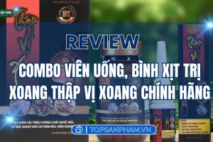 Review viên uống, bình xịt trị xoang Thập Vị Xoang chính hãng