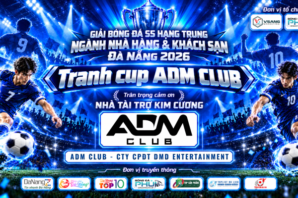 ADM Club Đà Nẵng là nhà tài trợ chính của mùa giải